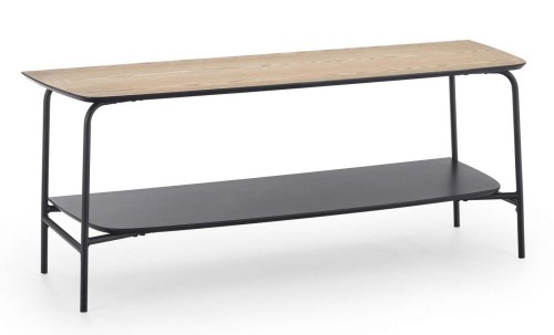 Тумба GENUA RTV1 ясен-чорний 120/40/50 см Halmar